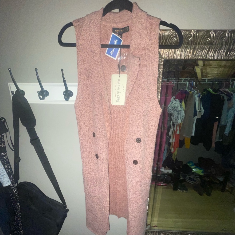 NWT sweater duster